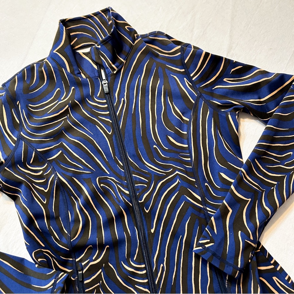 J MCLAUGHLIN// Billie Jacket in Zambria Zebra Print